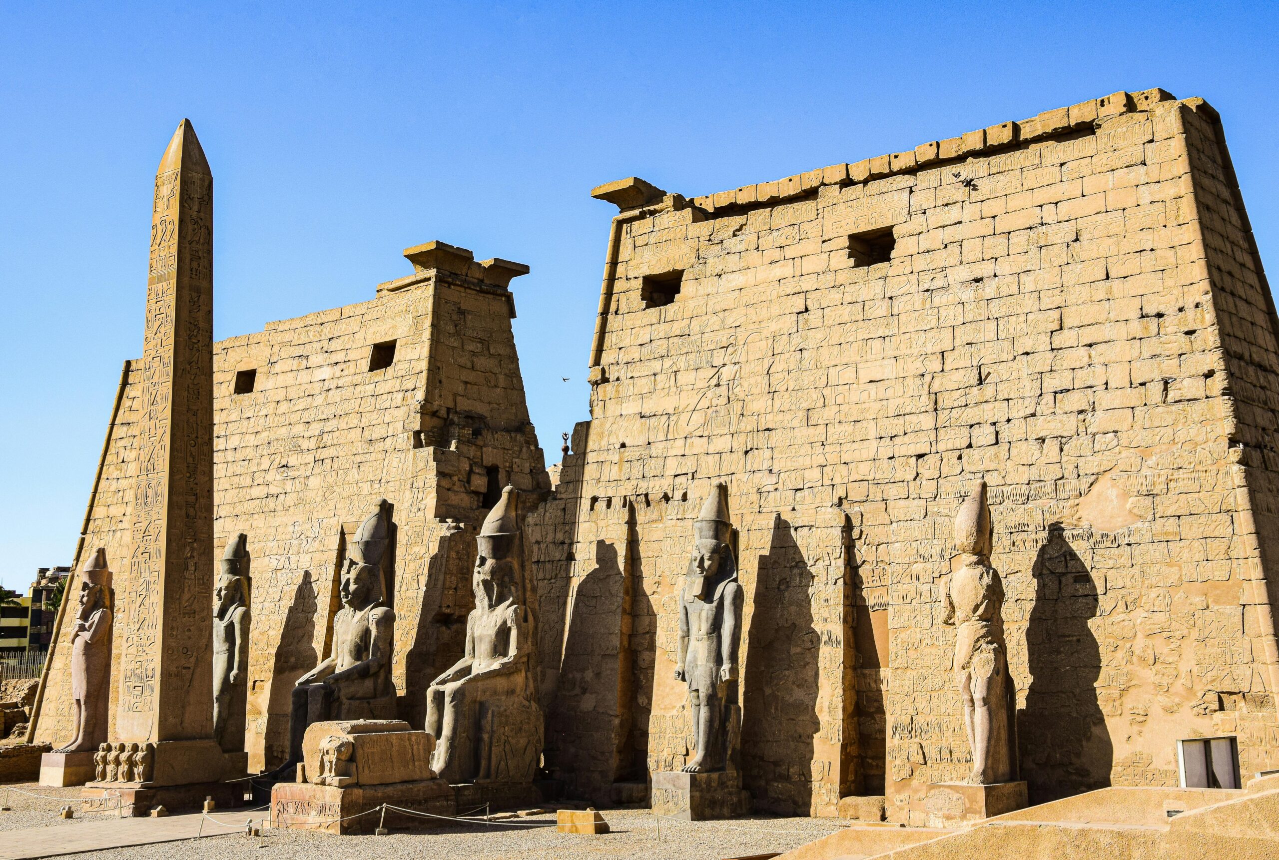 Obelisk in Luxor Temple, Egypt